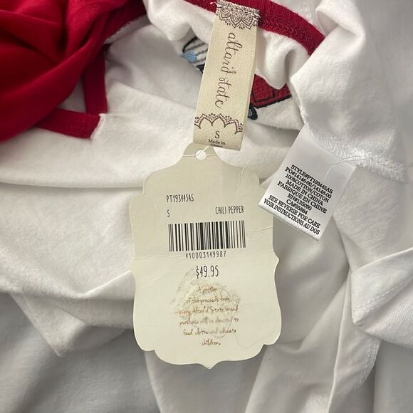 altar’d state NEW $50 Happy Camper Embroidered Accent T-Shirt S - Picture 4 of 6